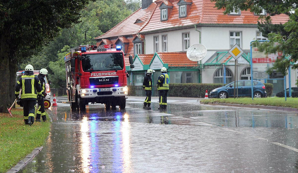 Unwetter in Heiligenstadt