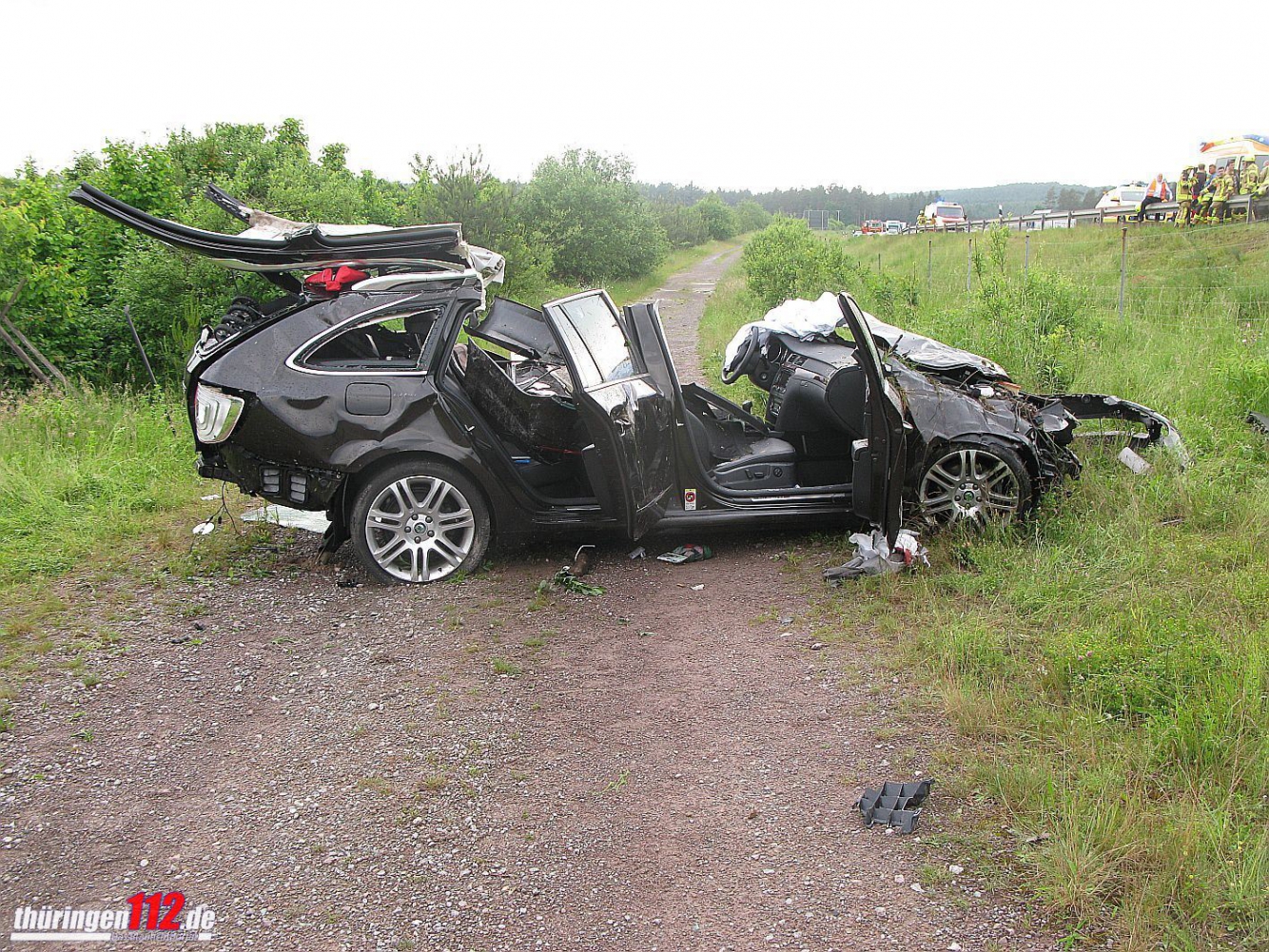 Unfall A71 Foto 2 