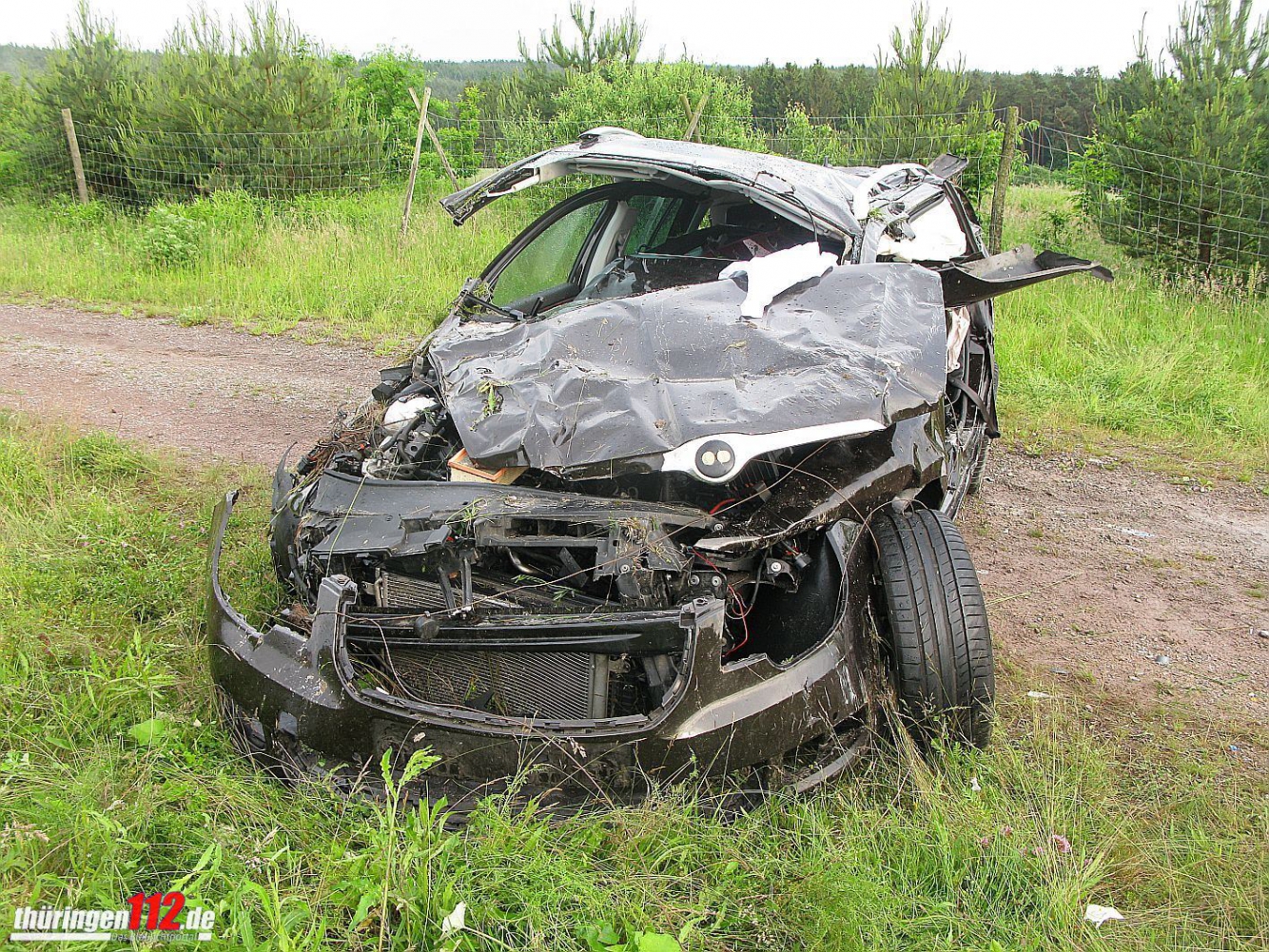 Unfall A71 Foto 3 