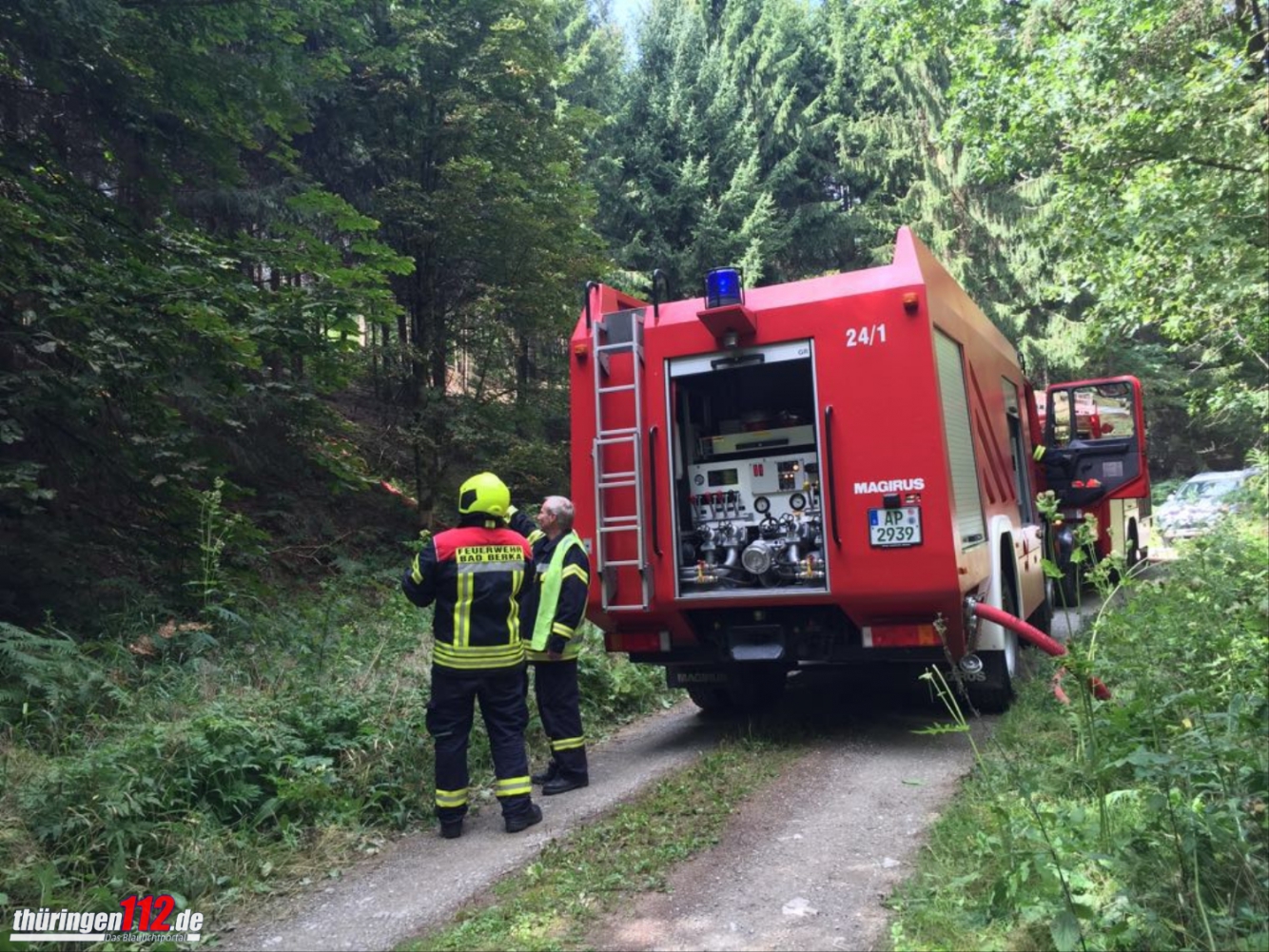 Kranichfeld Waldbrand 3