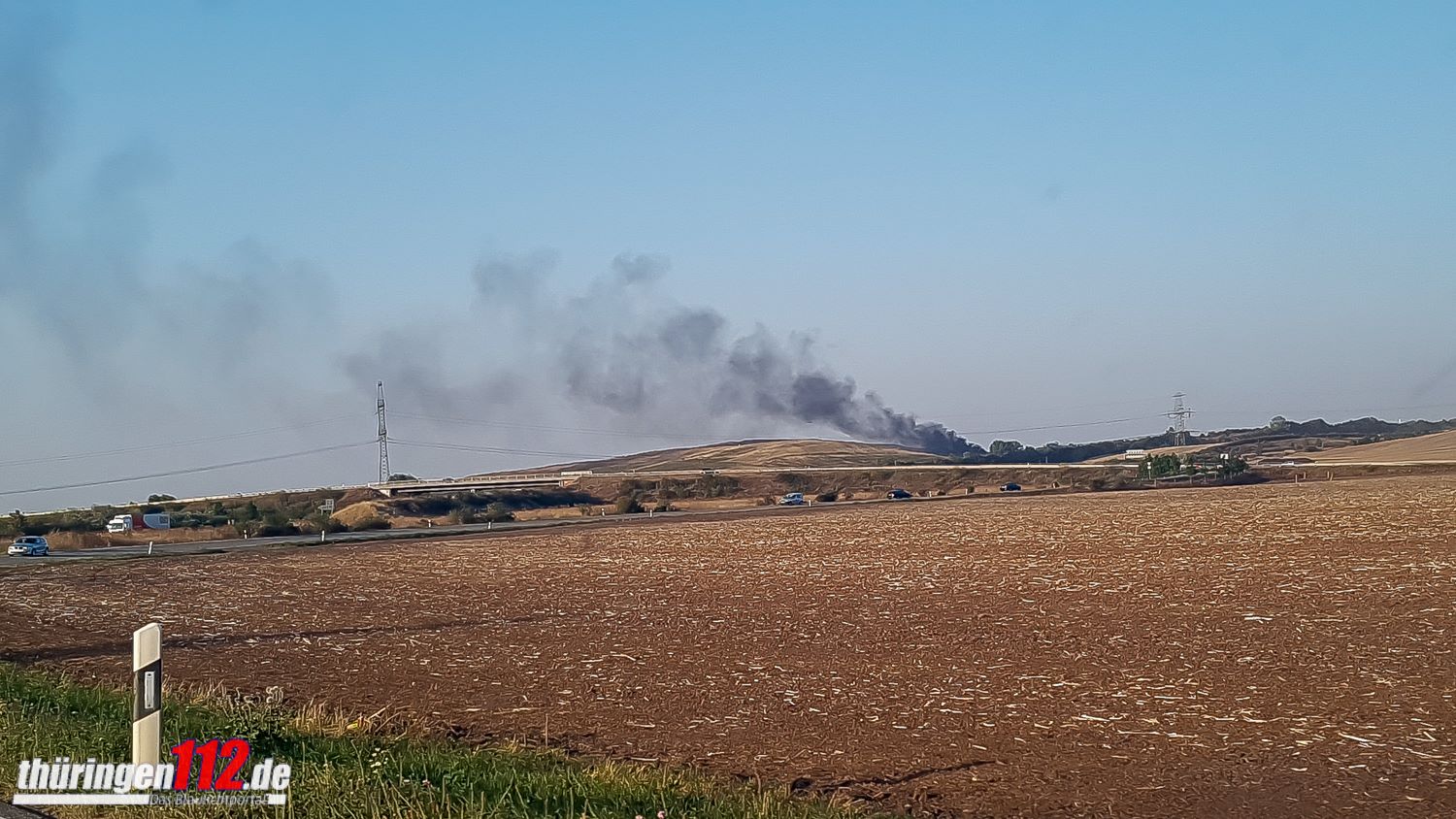Brand Deponie Erfurt