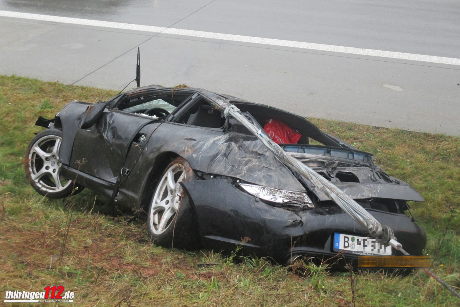 Unfaelle bei Regen auf Autobahn 3