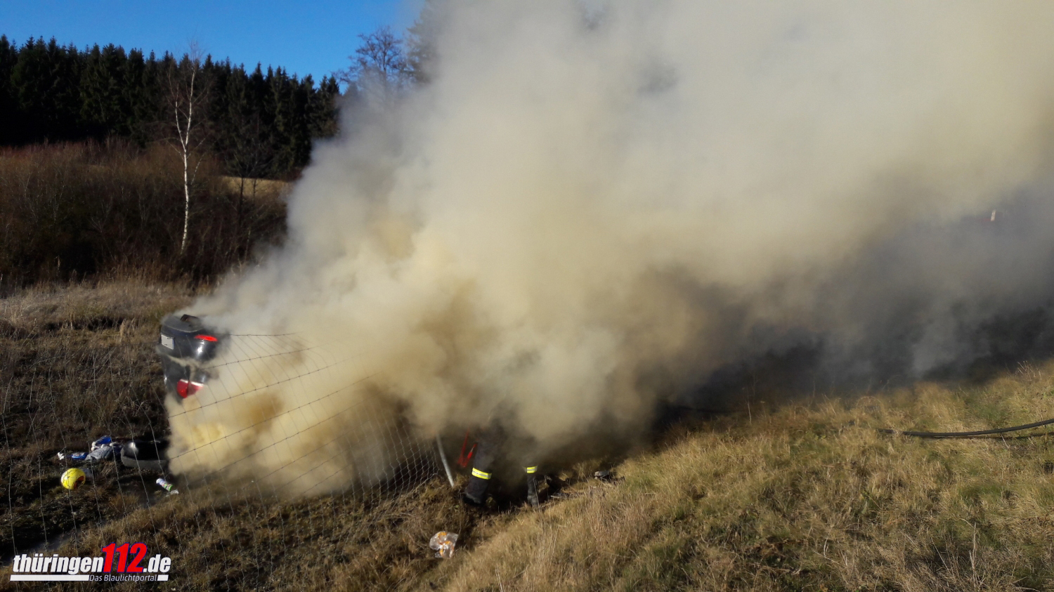 Unfall auf der Autobahn 3