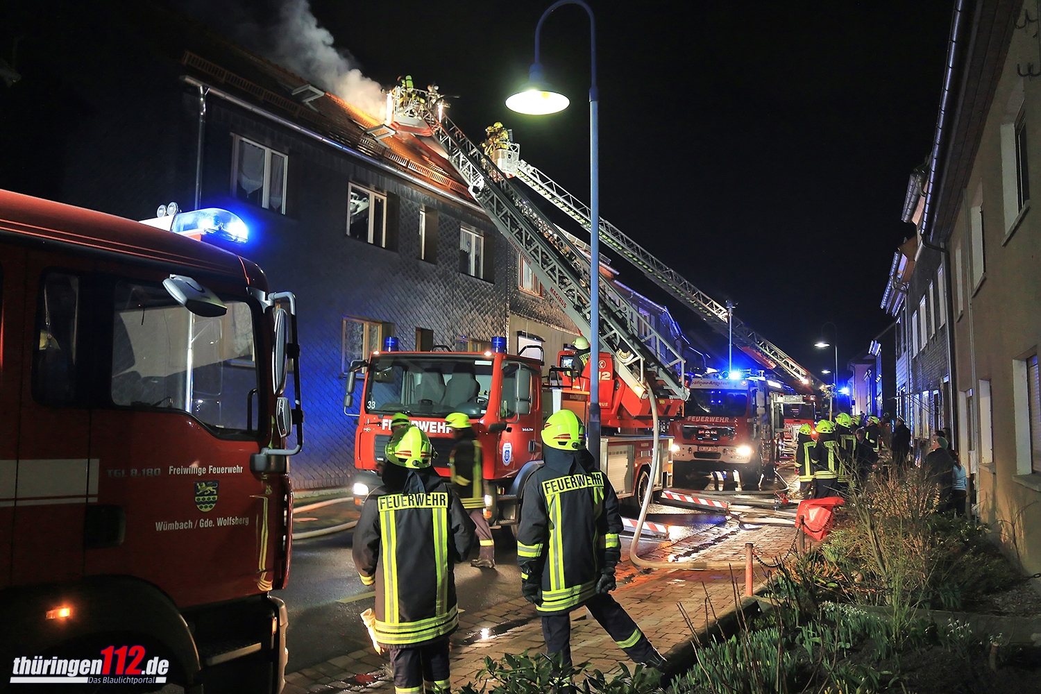 Dachstuhlbrand Gr+ñfinau Angstedt 170317 (1)