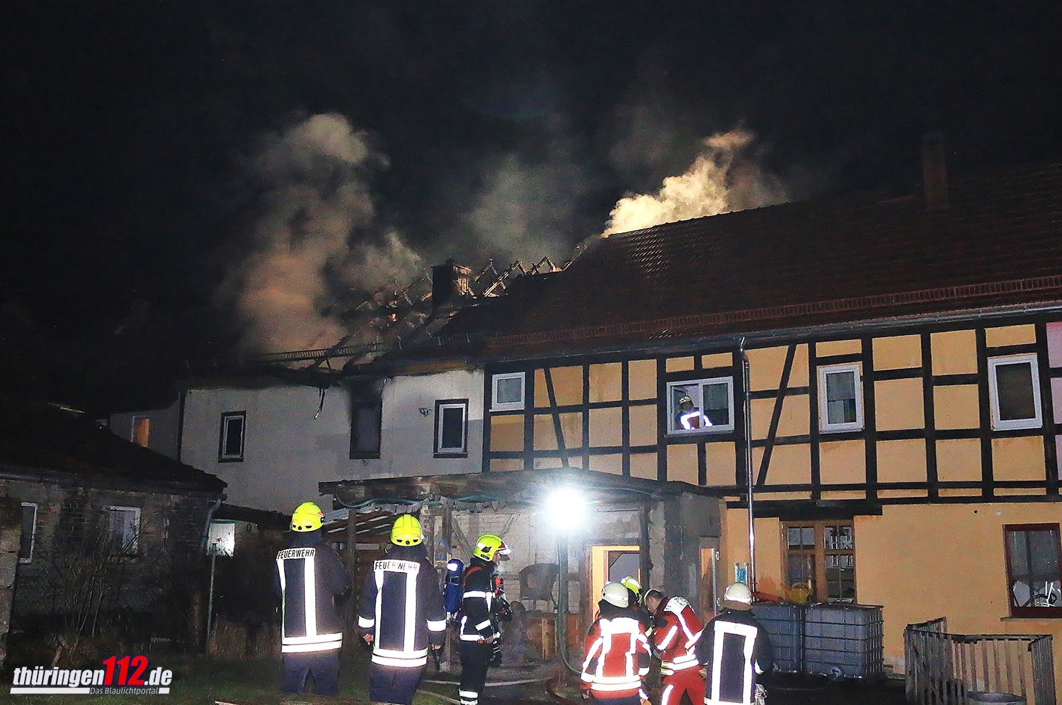 Dachstuhlbrand Gr+ñfinau Angstedt 170317 (8)
