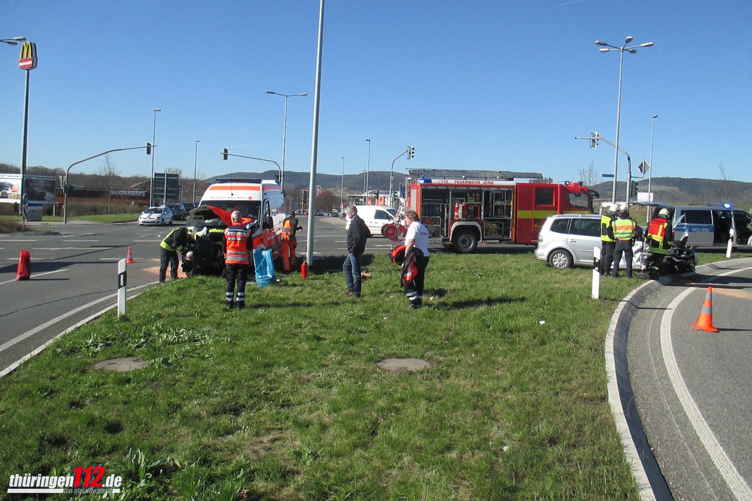 Unfall in Jena 0