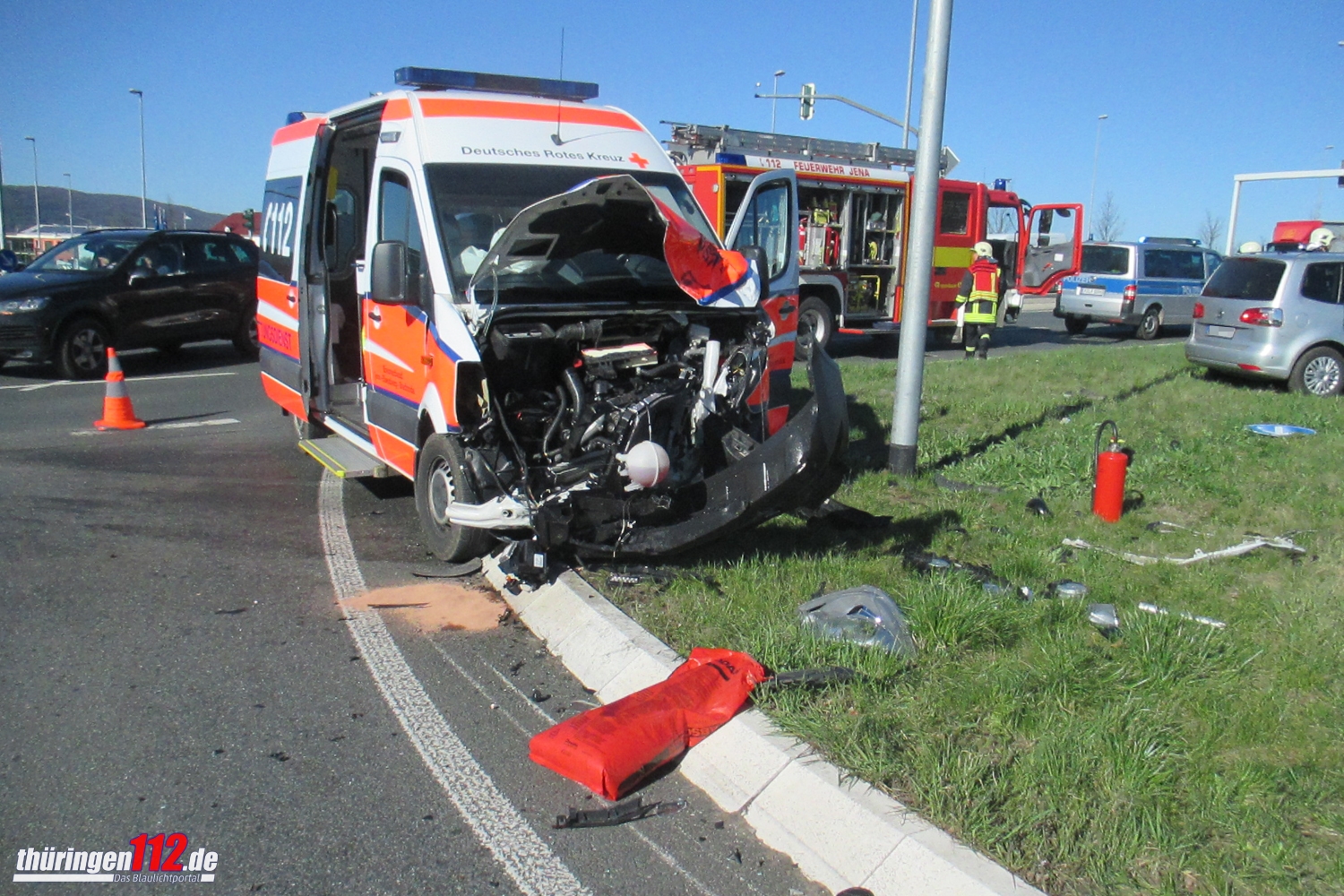 Unfall in Jena 1
