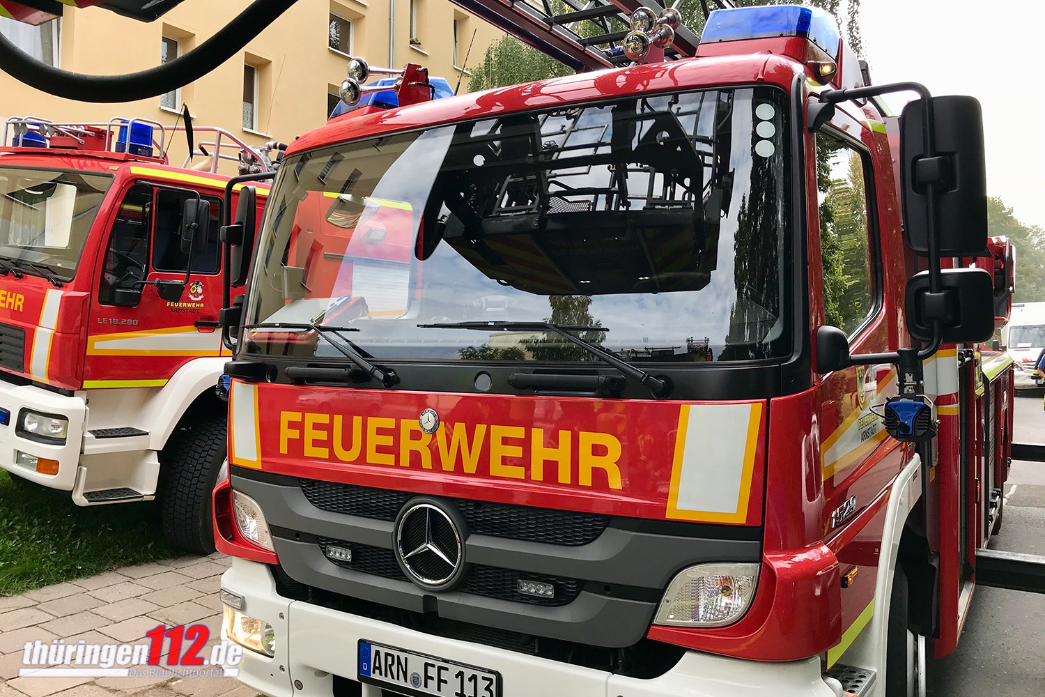Brandeinsatz Arnstadt c