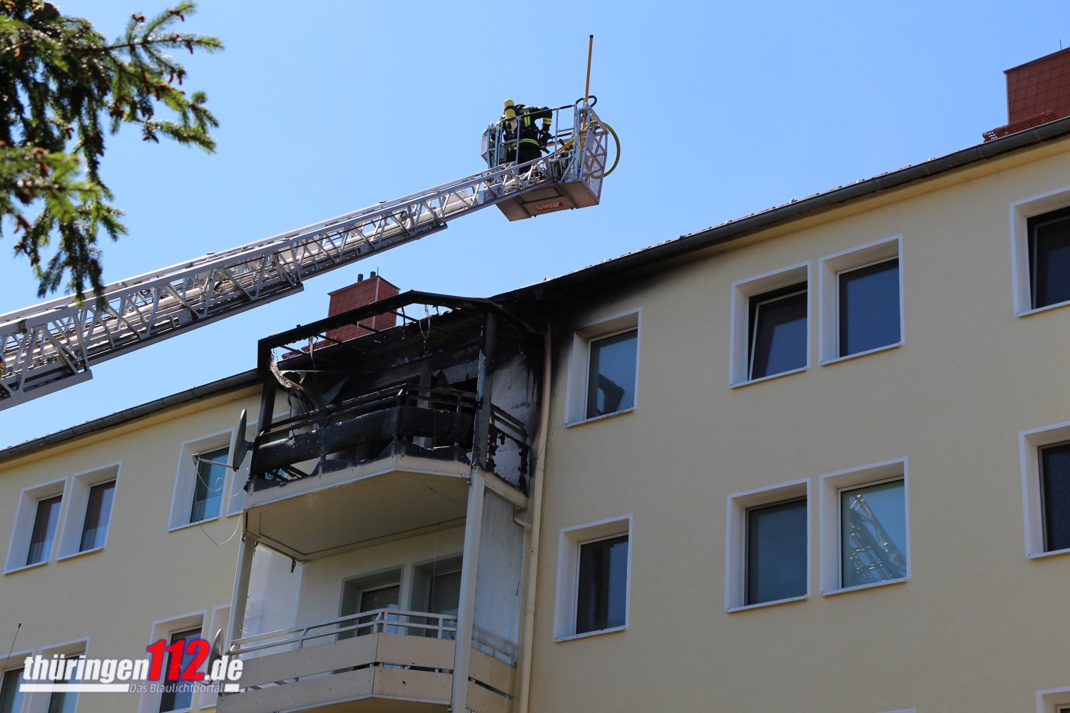 18-07-07 Brand Dürerstraße 002