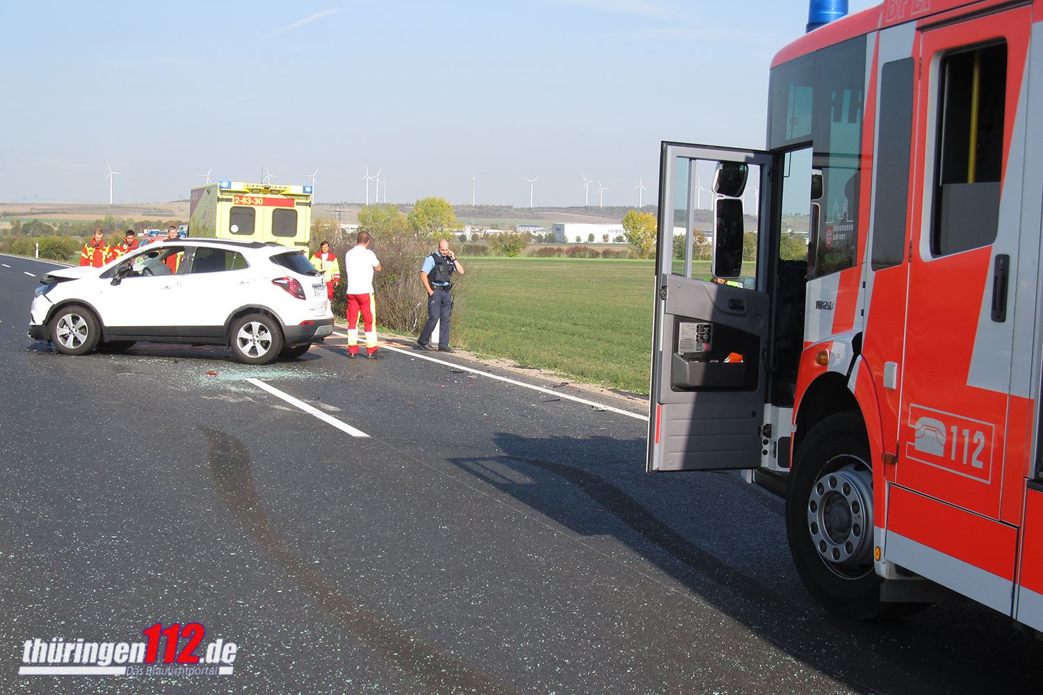 Unfall Ostumfahrung-Erfurt1