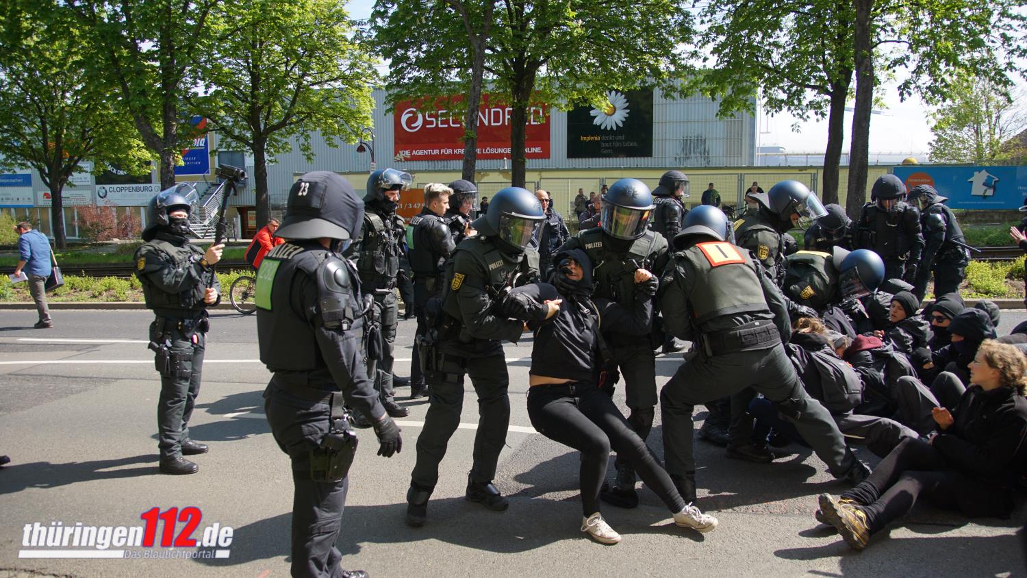 20190501-Erfurt-Sitzblockade