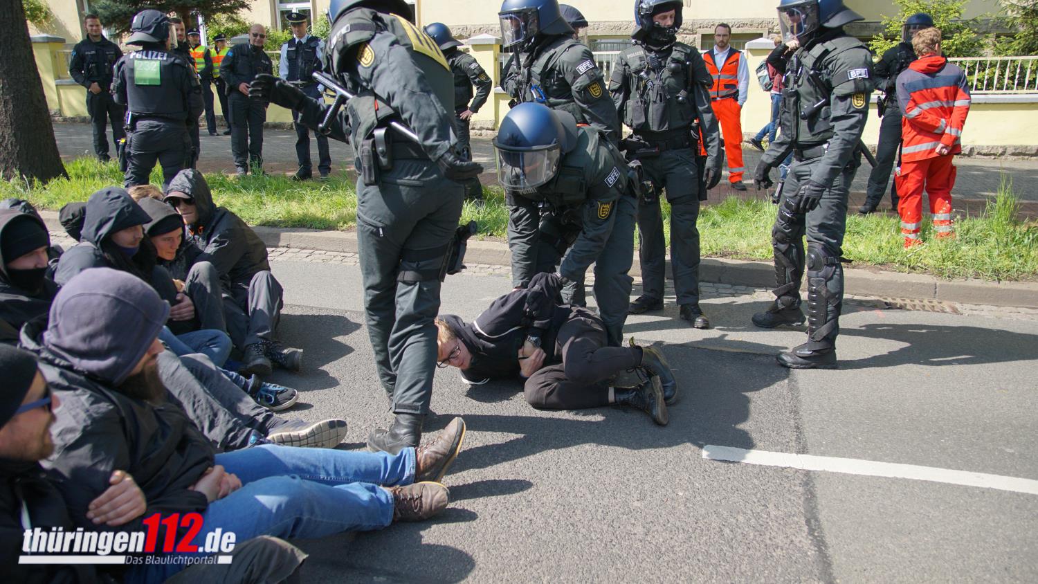 20190501-Erfurt-Sitzblockade