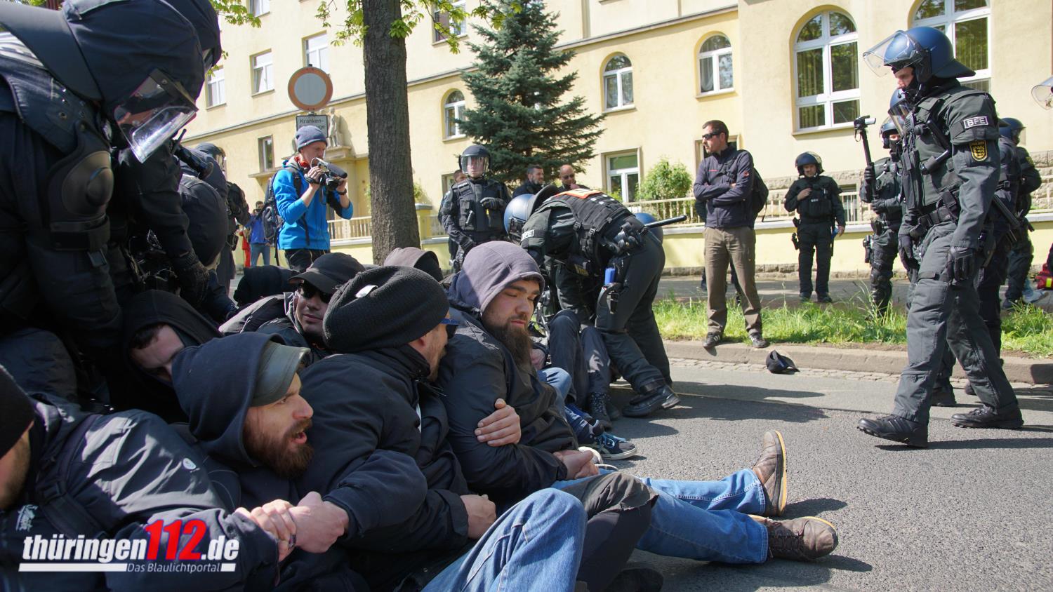 20190501-Erfurt-Sitzblockade