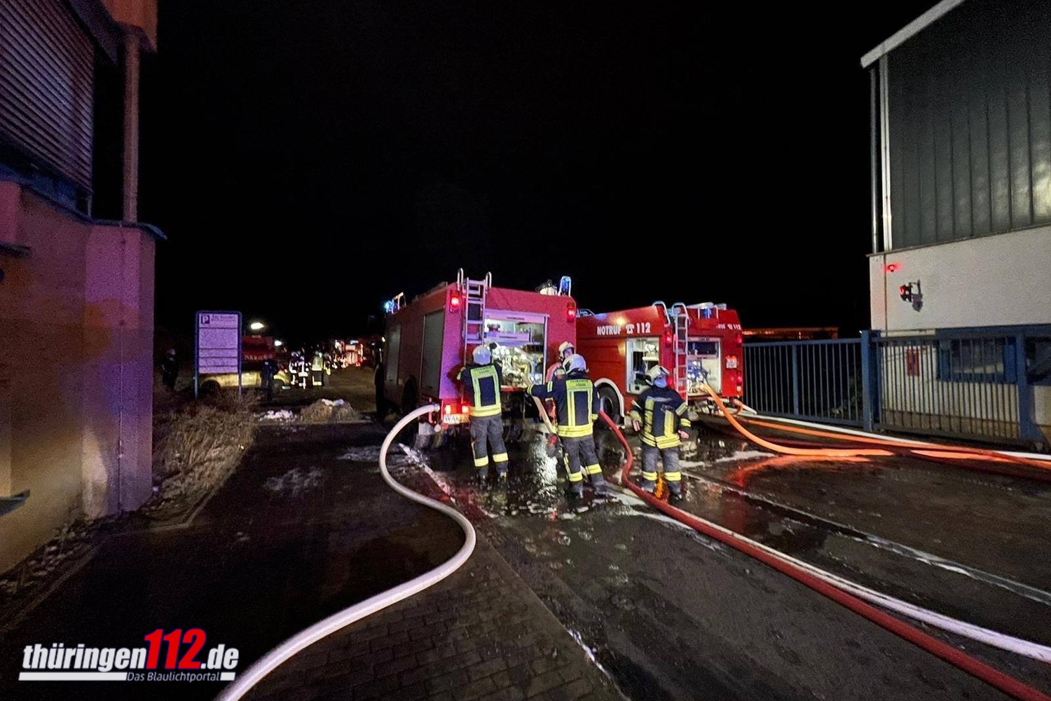 Brand Wertstoffhof4
