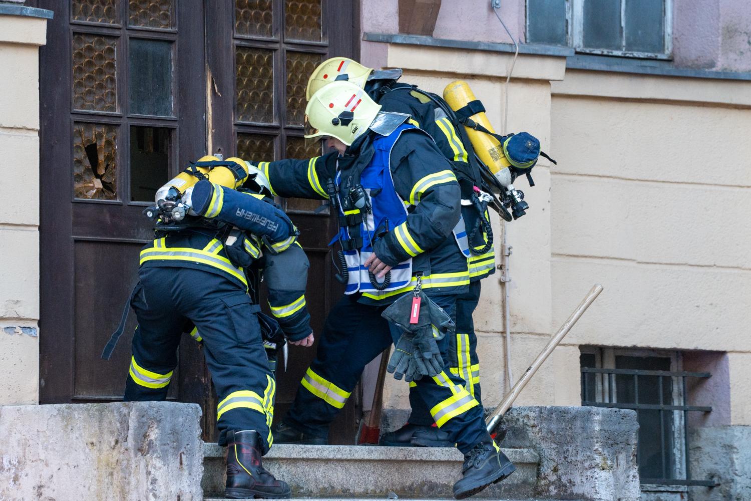 Brand im ehemaligen Volkshaus Weimar
