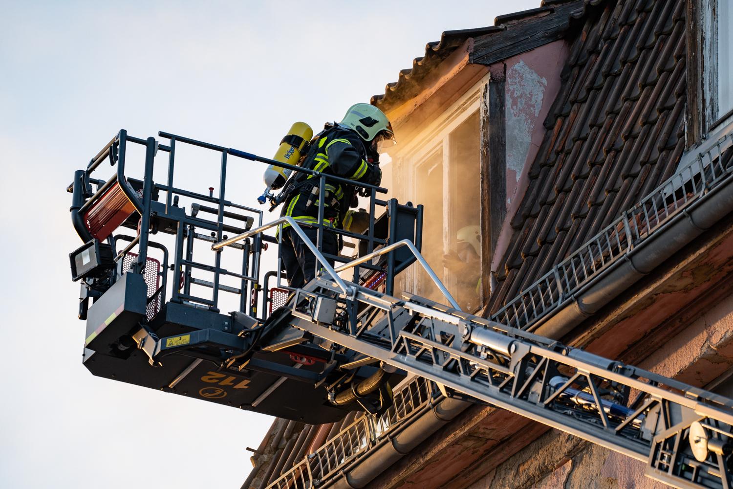Brand im ehemaligen Volkshaus Weimar