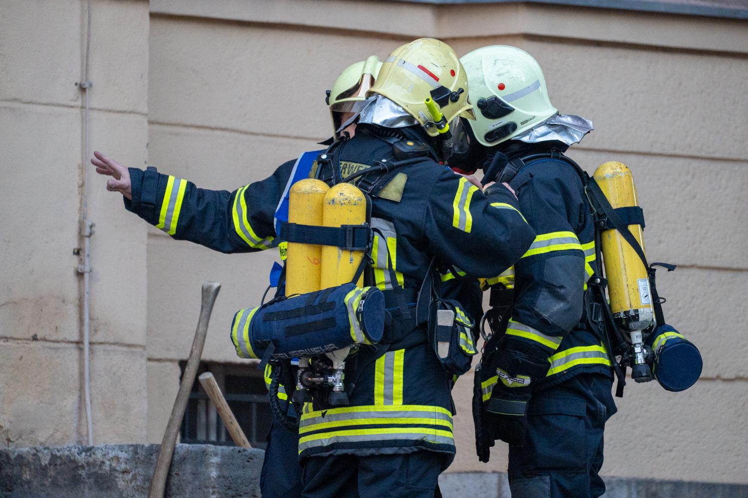 Brand im ehemaligen Volkshaus Weimar