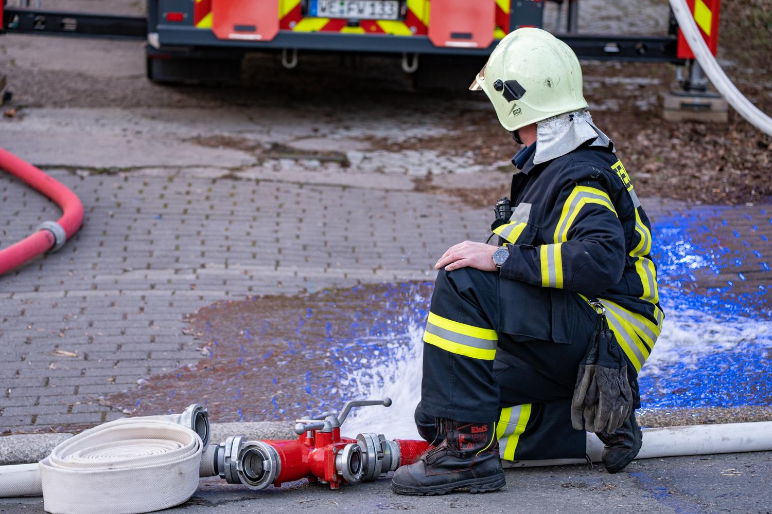 Brand im ehemaligen Volkshaus Weimar