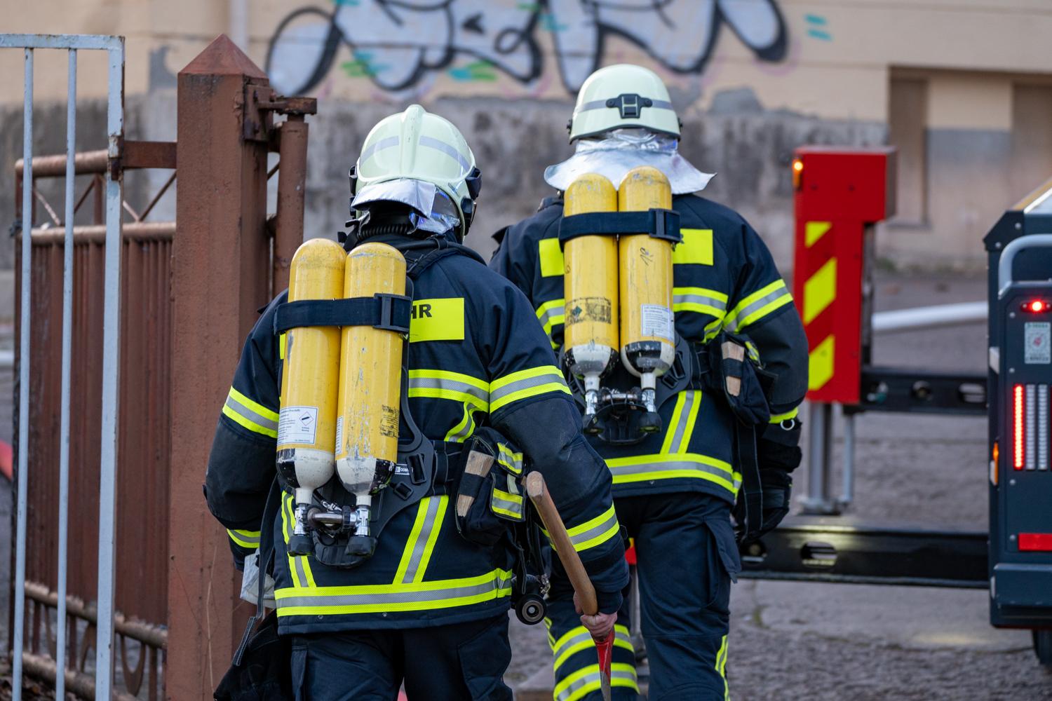 Brand im ehemaligen Volkshaus Weimar